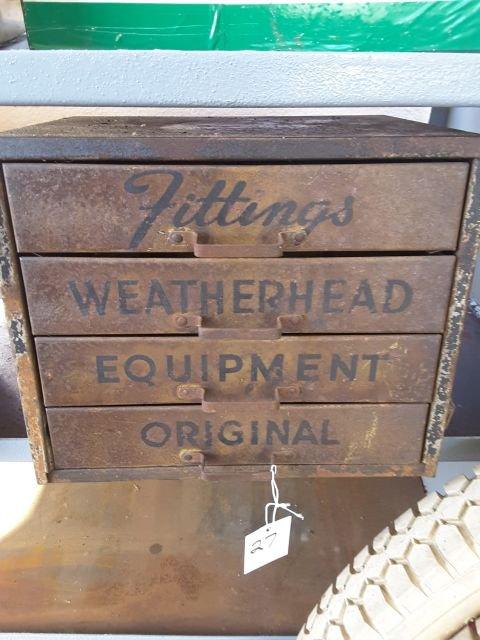 Weather Head 4 Drawer Fitting Cabinet