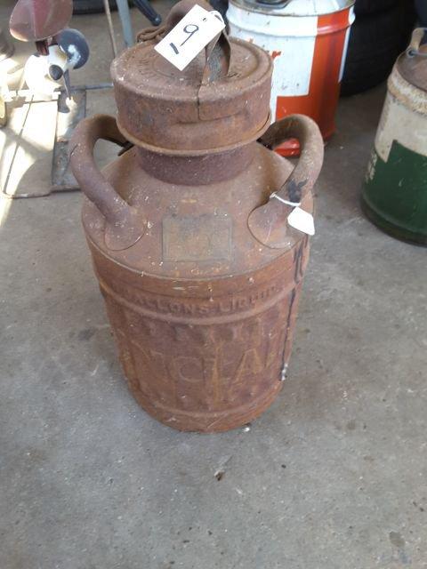 Ellis & Son 5 Gallon Sinclair Oil Can