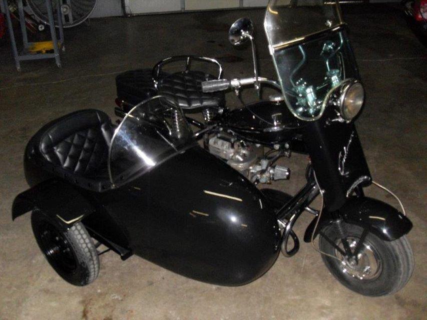 1958 Cushman Eagle w/Sidecar