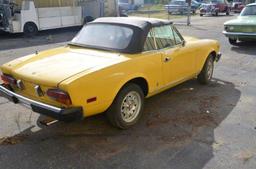 1980 Fiat Spider Convertible