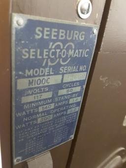 Seeburg Select-o-matic 100, Model 100c, 42 Record Juke Box, Refinished, S/n