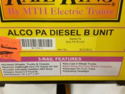 Nib Rail King Alco Pa Diesel Unit B Santa Fe Item #30-2150-3