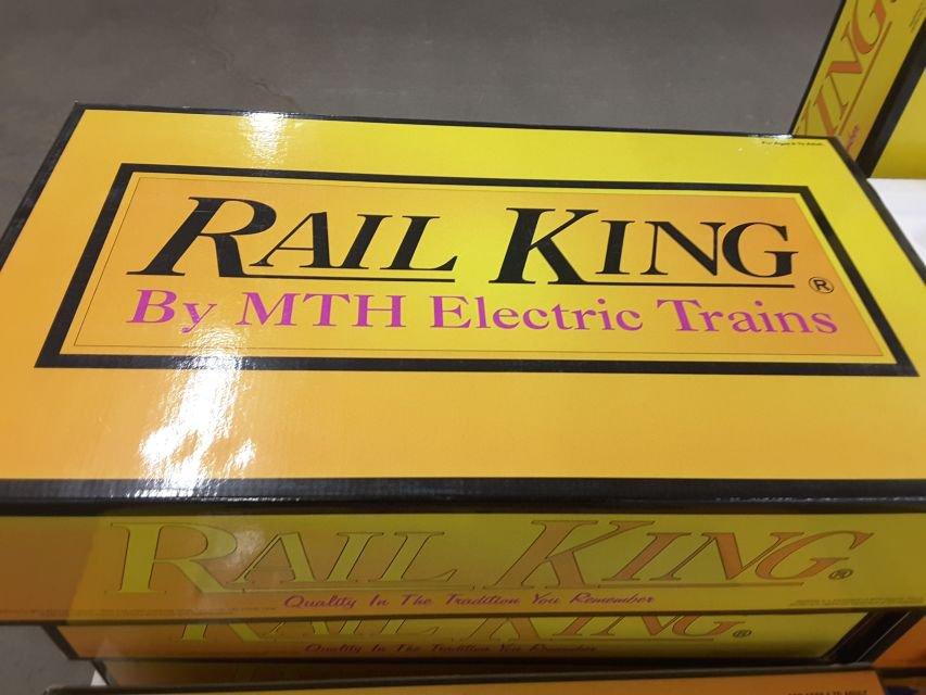 Nib Rail King E-8 Aa Diesel Set New York Central Lightening 3 Rail Horn Ite