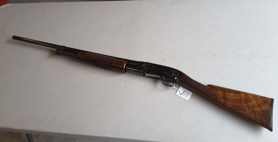 Winchester Model 12 Engraved With Exhibit Walnut 12ga S/n 1548570