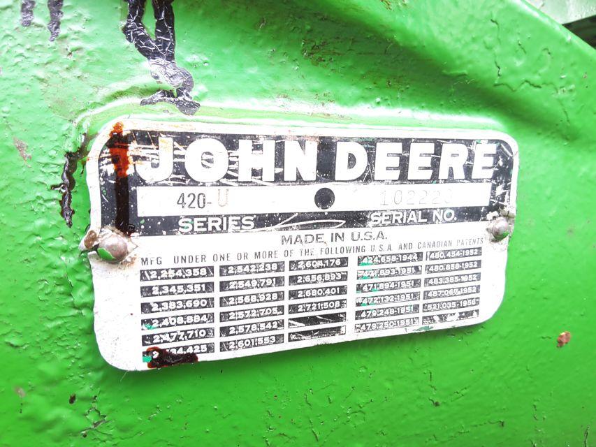 John Deere 1956 420-u Gas
