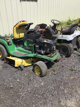 2 -  Lawmmowers  John Deere 12.5 H Engine & Craftsman both are very rough