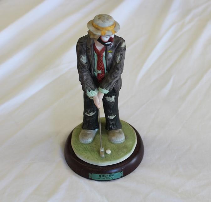 Emmett Kelly Golfer No Box