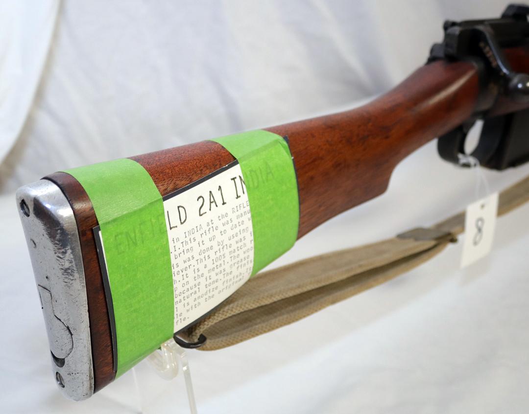 ENFIELD #2AI 1966 INDIA SERIAL #3786 CALIBER 308/7.62