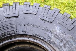 SET OF (4) GOOD YEAR 35X12.5 R15 LT TIRES, NO RIMS