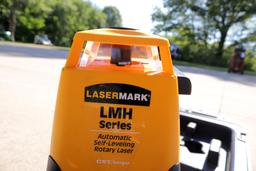 Laser Mark LMH automatic rotary laser w/tripod and target