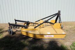 7' King Kutter mower w/dual rear wheels, 3 pt.