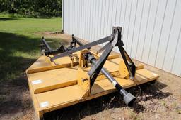 7' King Kutter mower w/dual rear wheels, 3 pt.