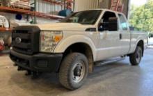 2011 FORD F-350 EXTENDED CAB GAS SERVICE TRUCK