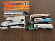Lot of (5) Liberty Classics 1/64 Scale Diecast & (1) Battery Operated Truck