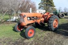 ALLIS CHALMERS D-14 WIDE FRONT GAS TRACTOR SNAP COUPLER EXCELLENT 14.9X26 REAR RUBBER APPEARS TO BE 