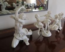 (3) Hutschenreuther Figurines