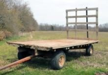 Flatbed Hay Wagon, approx. 8'16'