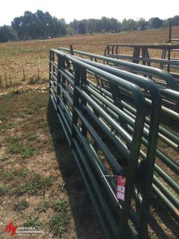 STEEL GATES, 15'6", WITH SOME HARDWARE, BID X 2