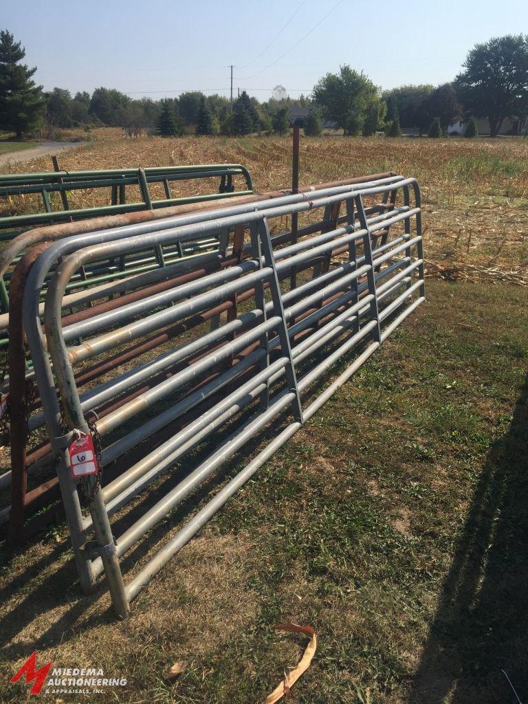 GATES, BOTH 15'6", WITH SOME HARDWARE, BID X 2