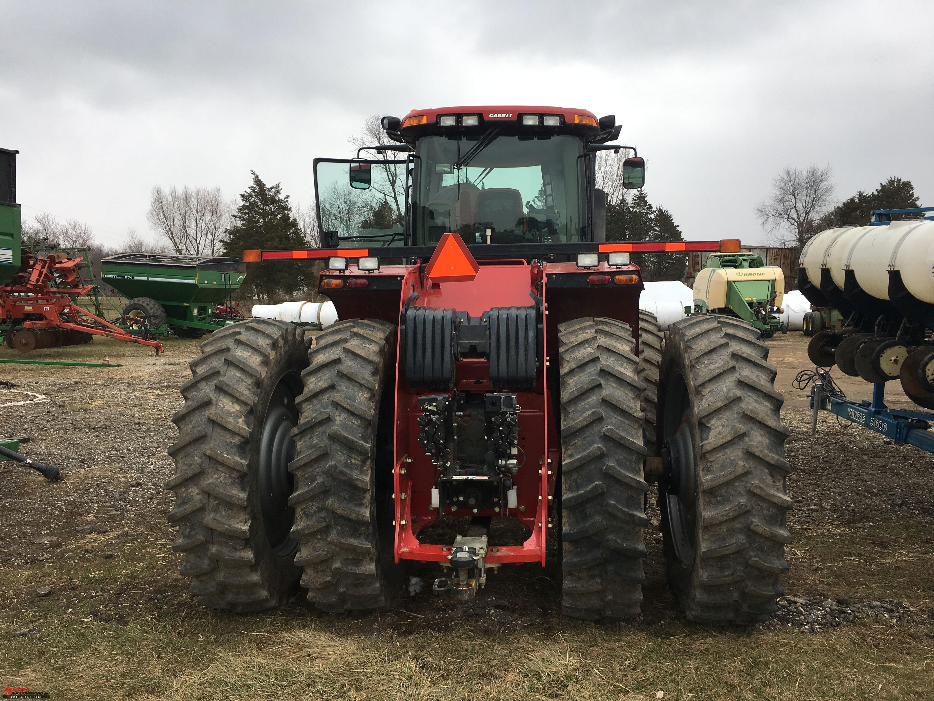 CASE IH 450 STEIGER HD, 2014, 4WD, 1000 PTO, DELUXE CAB, 6 REMOTES, FRONT A