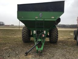 BRENT 774 GRAIN CART, BIG 1000 PTO, 750 BU., AUGER, S/N 774533