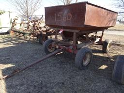 MCCURPY GRAVITY WAGON, 100 BUSHEL