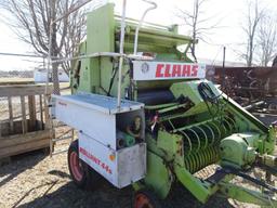 CLAAS ROUND BALER ROLLANT 44S, PTO DRIVEN, 11L-15 TIRES, PIN HITCH