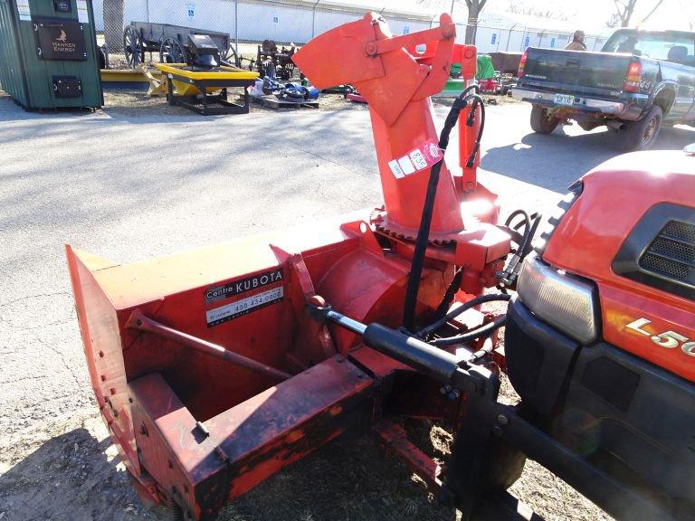 KUBOTA L5030 TRACTOR, MFWD, CAB WITH HEAT & A/C, HST, 3PT, 2-REMOTES, KUBOT