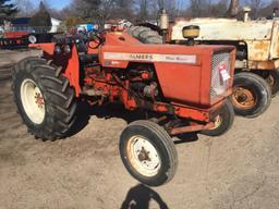 ALLIS CHALMERS 160 AG TRACTOR, 3-CYLINDER PERKINS DIESEL, WF, 3PT, PTO, POW