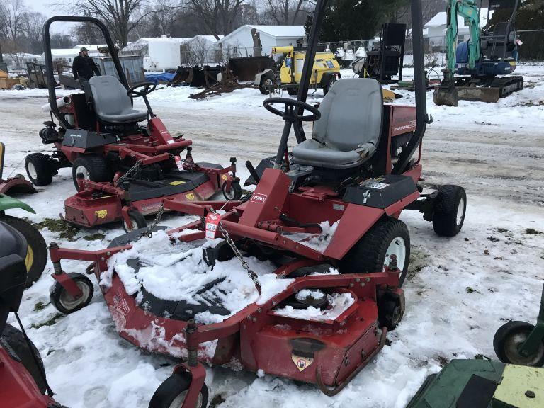 TORO GROUNDMASTER 325 D RIDING LAWN MOWER, 4x4, DIESEL, 72'' DECK, POWER ST