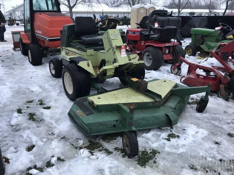 CUSHMAN FRONTLINE FRONT MOUNT MOWER, DIESEL, 72'' DECK, DECK HAS SOME RUST