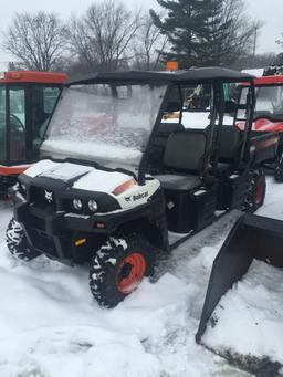 2013 BOBCAT 3400XL UTILITY CART, 4x4, DIESEL, DUMP BOX, 4-PASSENGER, NEW TI