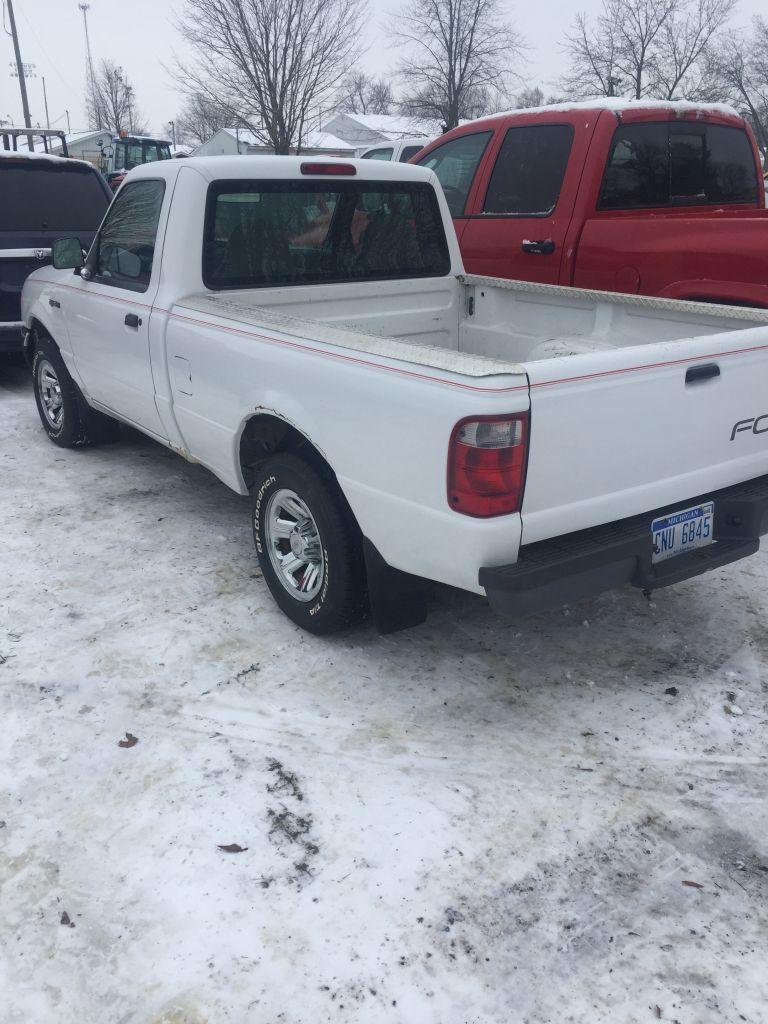 2002 FORD RANGER REGULAR CAB PICKUP, 3.0L GAS ENGINE, AUTOMATIC TRANS, AIR