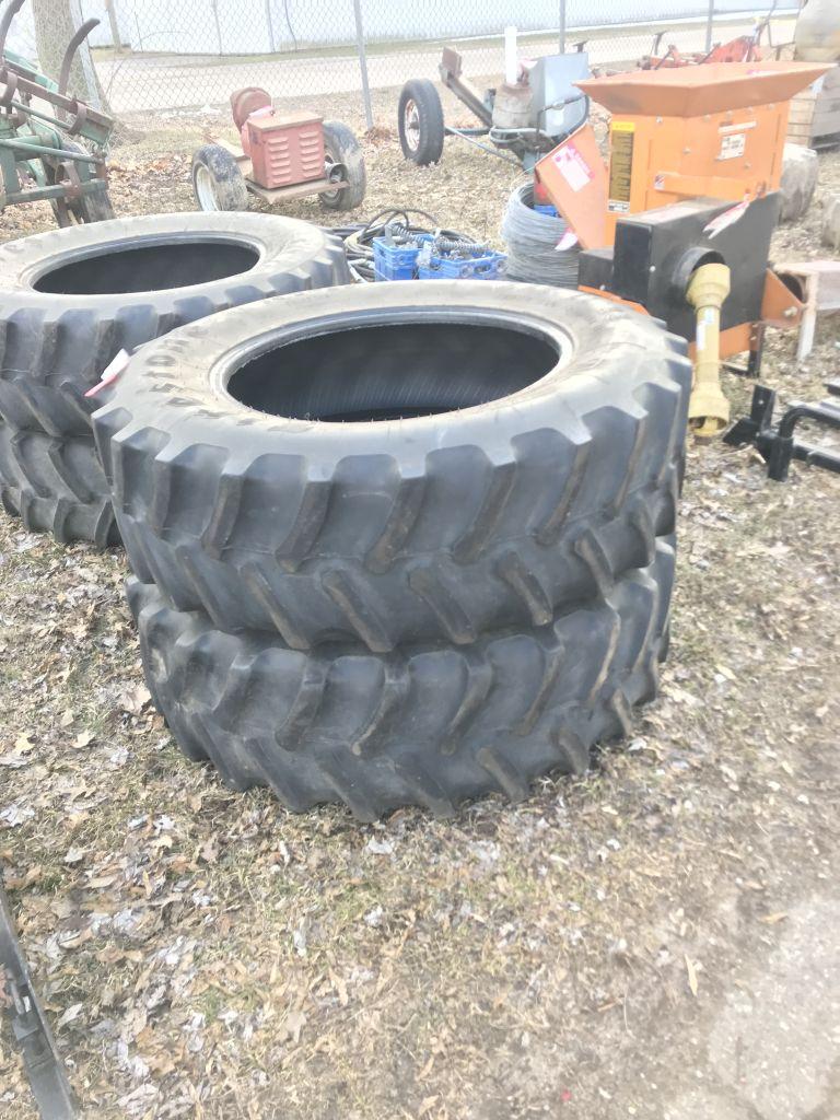 FIRESTONE 14.9-28 TIRES, (2)