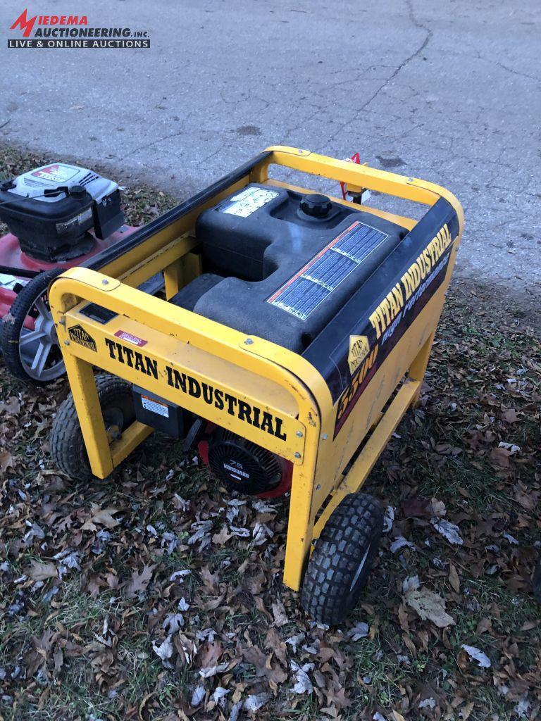 TITAN 550 GENERATOR, GAS POWERED