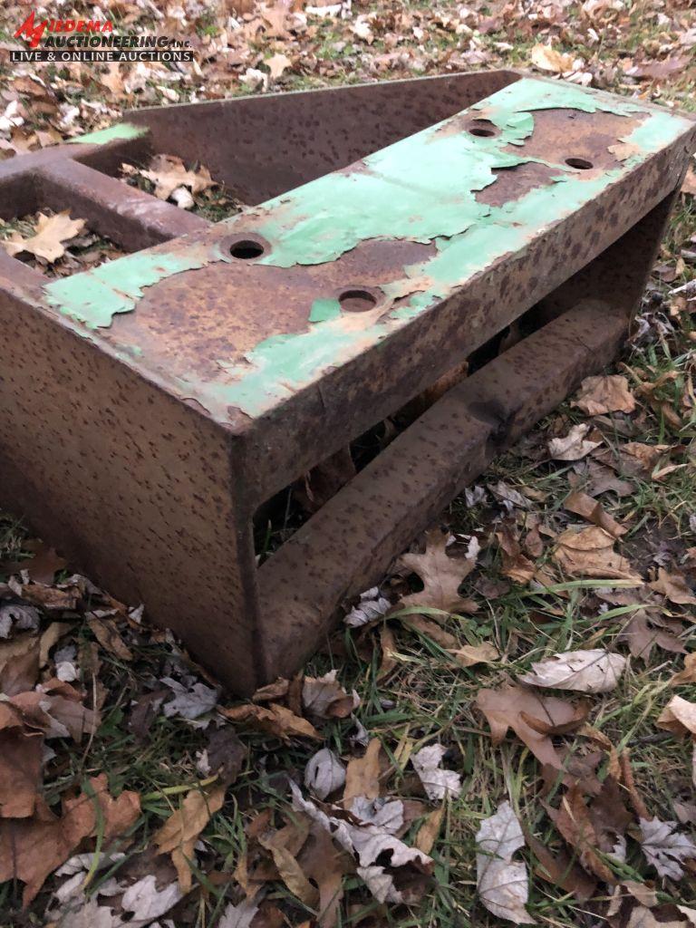 JOHN DEERE TRACTOR BUMPER