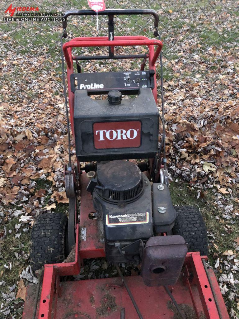 TORO PROLINE 36'' WALK BEHIND COMMERCIAL  MOWER, KAWASAKI GAS ENGINE