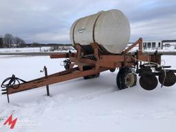 CLARK 28% APPLICATOR, 7 COULTERS, 500 GAL POLY TANK, 2 WHEEL TRANSPORT