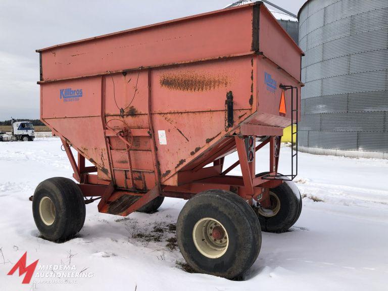 KILLBROS 385 GRAVITY WAGON, H&S 485 4 WHEEL GEAR