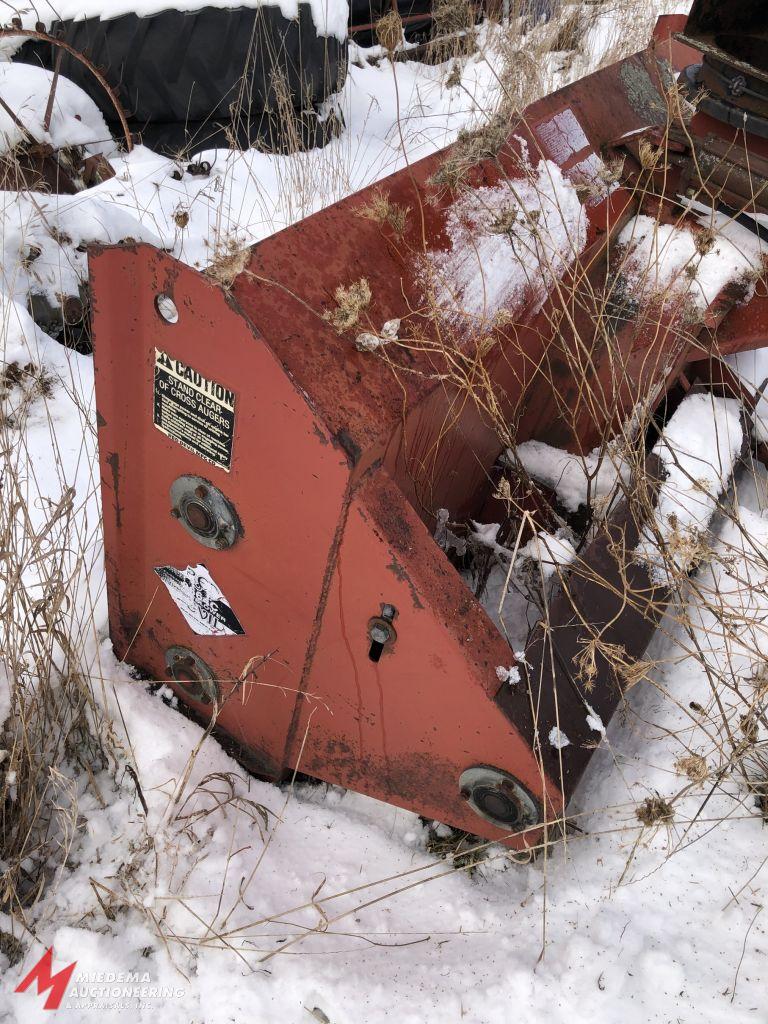 RED DEVIL 9664C SNOW BLOWER, 8' WIDE