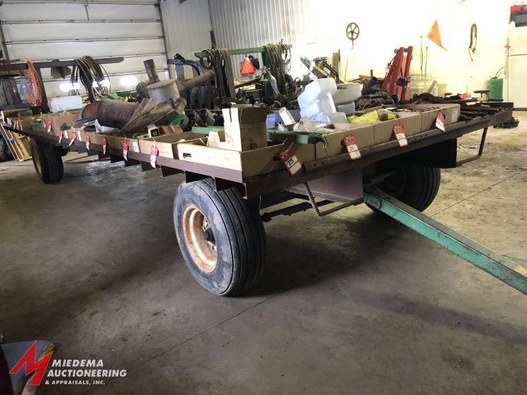 FLATBED WAGON, 24' EXPANDED METAL DECK