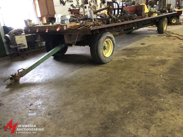 FLATBED WAGON, 24' EXPANDED METAL DECK