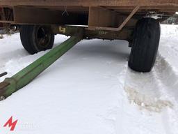 FLATBED WAGON, 18' EXPANDED METAL DECK