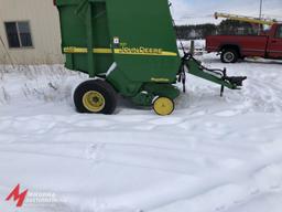 JOHN DEERE 467 ROUND BALER, 2003, 4X6, MEGAWIDE, S/N E00467X193422