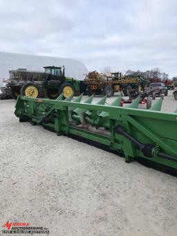 JOHN DEERE 612 CORN HEAD, 2008, STALK MASTER CHOPPING HEAD, HYDRAULIC DECK, UPDATED CLUTCHES