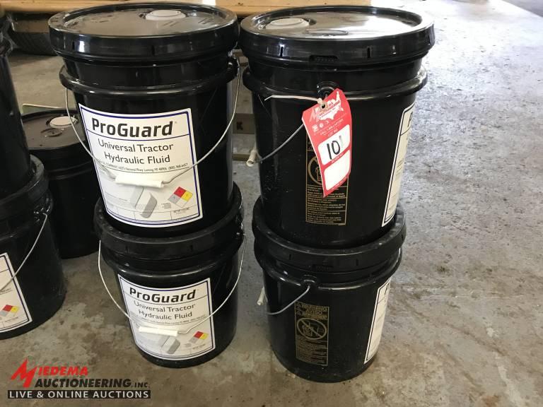 PRO GUARD UNIVERSAL TRACTOR HYDRAULIC FLUID, 5-GALLON BUCKETS [4]