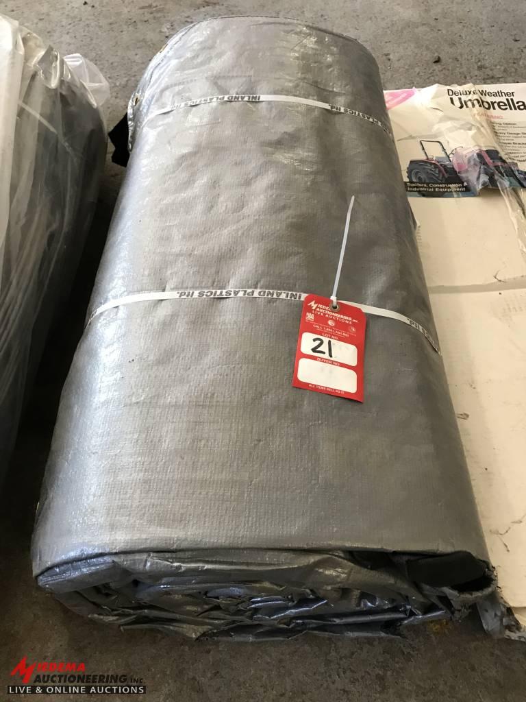 HEAVY DUTY HAY BALE TARP, 33' X 48'