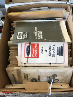 RHINO, HESSTON, AND OTHER ASSORTED MANUALS [5] BOXES