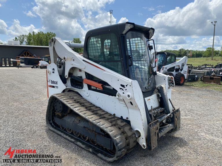 2016 BOBCAT T750 RUBBER TRACK SKID STEER, POWER BOB TACH, HI FLOW, STANDARD