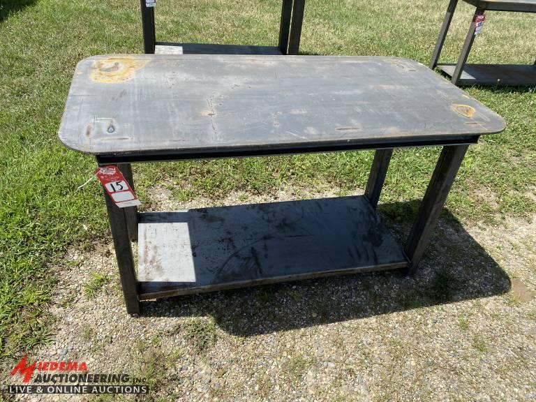 WELDING TABLE, 30'' X 57'', 5/16'' WELDING SURFACE